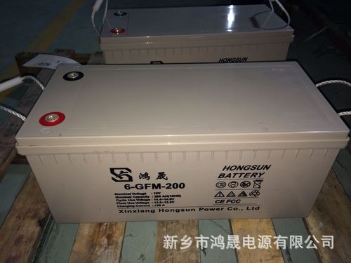 供应12v200ah电池,太阳能路灯专用蓄电池,鸿晟电源厂家